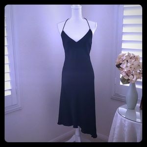 NWT Ann Taylor Black Slip Dress